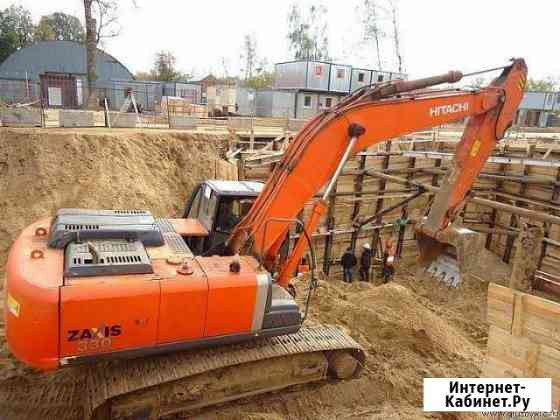 Аренда экскаватора Hitachi ZX240 / Спецтехника Уфа