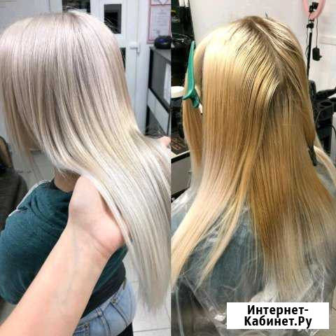 Колористика с нуля. Блонд Краснодар - изображение 1