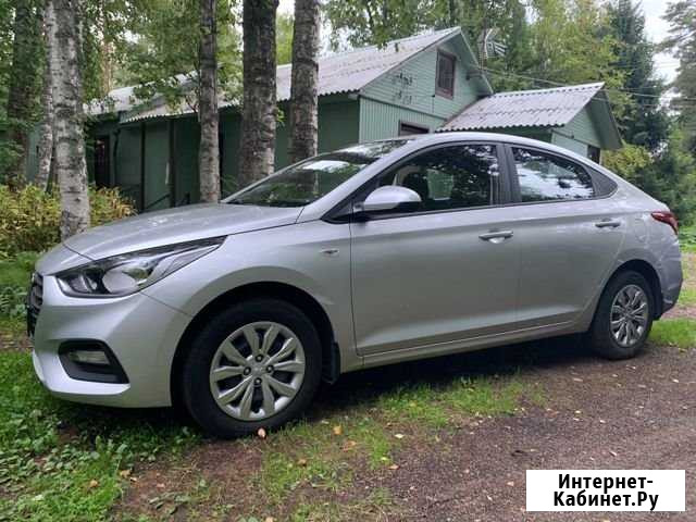 Аренда Hyundai Solaris (солярис) 1.4 автомат Санкт-Петербург - изображение 1
