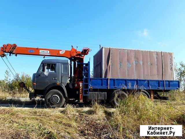 Услуги манипулятора 7 т,21м. Борт 10т Брянск - изображение 1