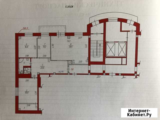4-комнатная квартира, 123 м², 4/16 эт. на продажу в Челябинске Челябинск - изображение 1
