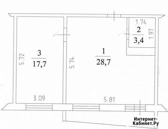 2-комнатная квартира, 54.9 м², 10/12 эт. на продажу в Кемерово Кемерово