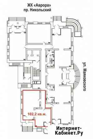 Помещение свободного назначения, 102.2 кв.м. Архангельск