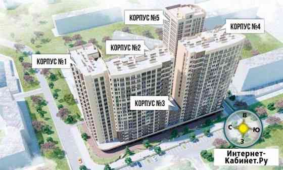 1-комнатная квартира, 42.6 м², 13/19 эт. на продажу в Анапе Анапа