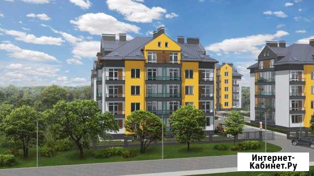 1-комнатная квартира, 37.8 м², 1/5 эт. на продажу в Калининграде Калининград - изображение 1