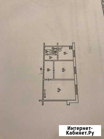 2-комнатная квартира, 48.4 м², 1/9 эт. на продажу в Волгодонске Волгодонск - изображение 1