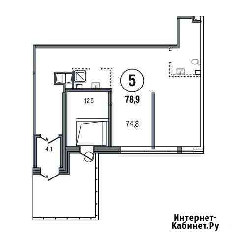 Продам помещение свободного назначения, 78,6 кв.м. Одинцово