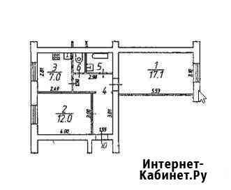 2-комнатная квартира, 48.7 м², 1/3 эт. на продажу в Красногорске Московской области Красногорск