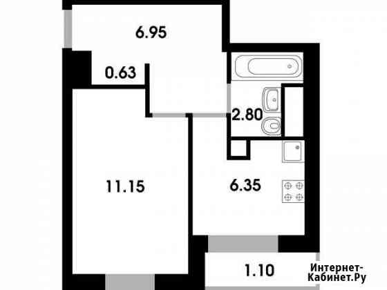 1-комнатная квартира, 29 м², 1/4 эт. на продажу в Лесном Городке Лесной Городок