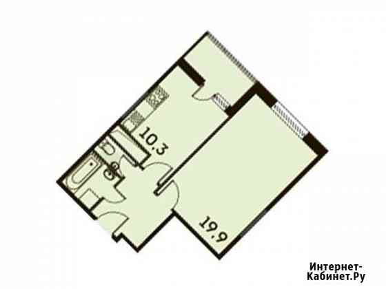 1-комнатная квартира, 41.7 м², 21/25 эт. на продажу в Одинцово Одинцово