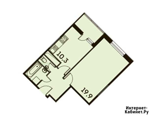 1-комнатная квартира, 41.7 м², 21/25 эт. на продажу в Одинцово Одинцово - изображение 1