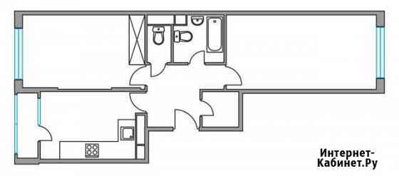 2-комнатная квартира, 57 м², 8/15 эт. на продажу в Коммунарке Коммунарка