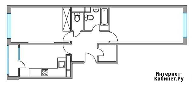 2-комнатная квартира, 57 м², 8/15 эт. на продажу в Коммунарке Коммунарка - изображение 1