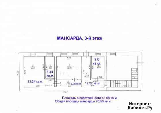 Помещение свободного назначения, 57.58 кв.м. Ульяновск