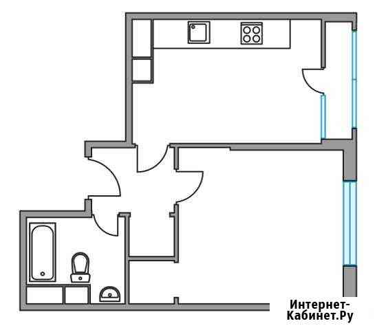 1-комнатная квартира, 39.3 м², 7/15 эт. на продажу в Коммунарке Коммунарка