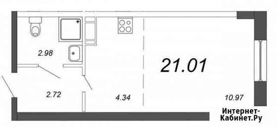 Квартира со свободной планировкой, 21.4 м², 3/5 эт. на продажу в Сарапуле Сарапул