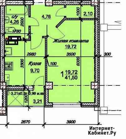 1-комнатная квартира, 41.5 м², 4/11 эт. на продажу в Севастополе Севастополь