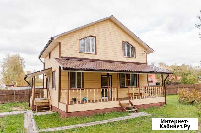Дом 160 м² на участке 9 сот. в аренду посуточно в Чехове Московской области Чехов - изображение 1