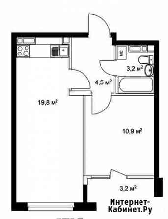 1-комнатная квартира, 41.6 м², 4/18 эт. на продажу в Нижнем Новгороде Нижний Новгород