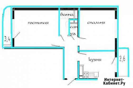 2-комнатная квартира, 63 м², 8/17 эт. на продажу в Сочи Сочи