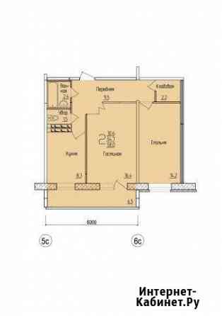 2-комнатная квартира, 58 м², 5/10 эт. на продажу в Нижнем Новгороде Нижний Новгород
