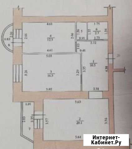 2-комнатная квартира, 65 м², 8/14 эт. на продажу в Тамбове Тамбов - изображение 1