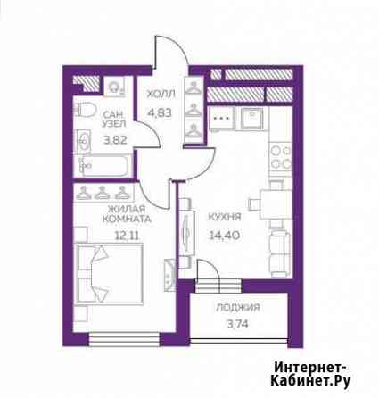 1-комнатная квартира, 37 м², 24/29 эт. на продажу в Екатеринбурге Екатеринбург