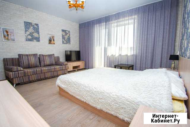 1-комнатная квартира, 42 м², 9/10 эт. в аренду посуточно в Челябинске Челябинск - изображение 1