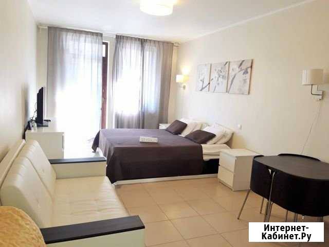 Квартира-студия, 32 м², 1/4 эт. в аренду посуточно в Красной Поляне Краснодарского края Красная Поляна - изображение 1