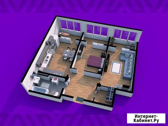 2-комнатная квартира, 78.9 м², 6/14 эт. на продажу в Каспийске Каспийск - изображение 1