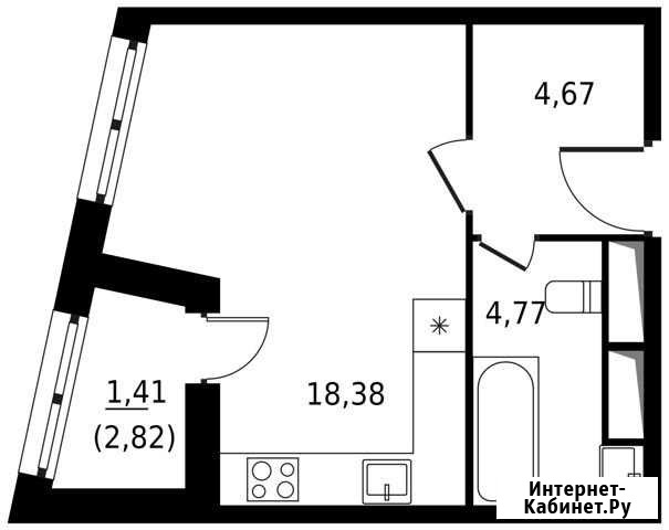 Квартира-студия, 29.2 м², 7/25 эт. на продажу в Москве Москва - изображение 1