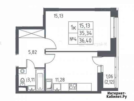 1-комнатная квартира, 36.4 м², 12/14 эт. на продажу в Воскресенском Московской области Воскресенское