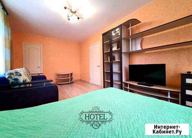 1-комнатная квартира, 37 м², 4/5 эт. в аренду посуточно в Ярославле Ярославль - изображение 1