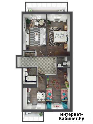 3-комнатная квартира, 90.2 м², 4/8 эт. на продажу в Анапе Анапа - изображение 1
