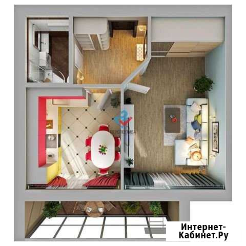 1-комнатная квартира, 45.8 м², 7/10 эт. на продажу в Тольятти Тольятти - изображение 1