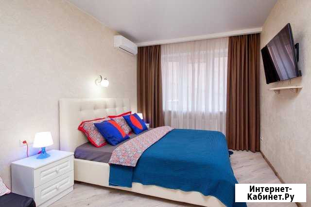 2-комнатная квартира, 52 м², 1/18 эт. в аренду посуточно в Краснодаре Краснодар - изображение 1