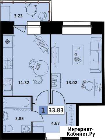 1-комнатная квартира, 34 м², 4/5 эт. на продажу в Северодвинске Северодвинск - изображение 1