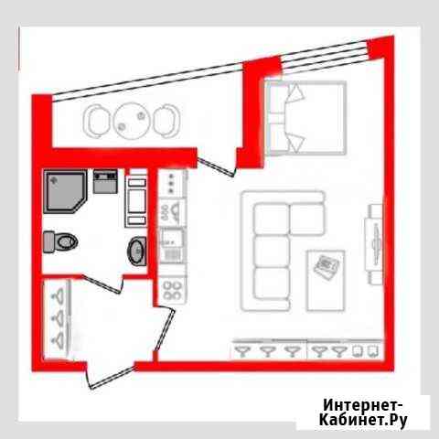 Квартира-студия, 25 м², 11/19 эт. на продажу в Мурино Мурино