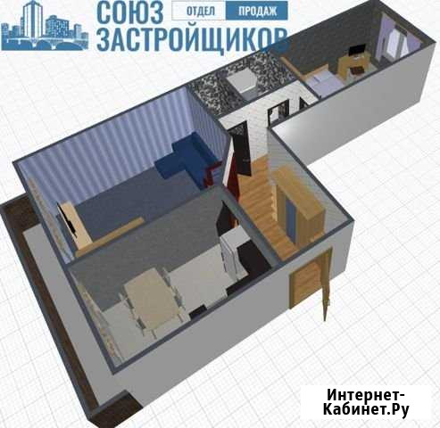 2-комнатная квартира, 62.2 м², 8/10 эт. на продажу в Саратове Саратов - изображение 1