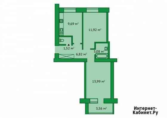 2-комнатная квартира, 48.8 м², 6/10 эт. на продажу в Нижнем Новгороде Нижний Новгород