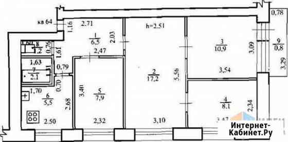 4-комнатная квартира, 63 м², 2/5 эт. на продажу в Троицко-Печорске Троицко-Печорск