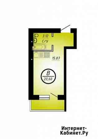 Квартира-студия, 20.5 м², 4/5 эт. на продажу в Краснодаре Краснодар