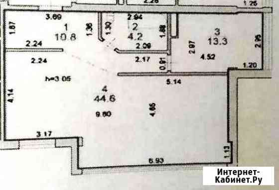 2-комнатная квартира, 72.9 м², 4/4 эт. на продажу в Лермонтове Лермонтов