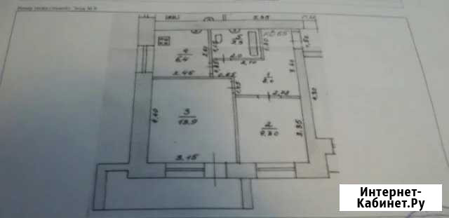 2-комнатная квартира, 41 м², 9/9 эт. на продажу в Бору Бор - изображение 1