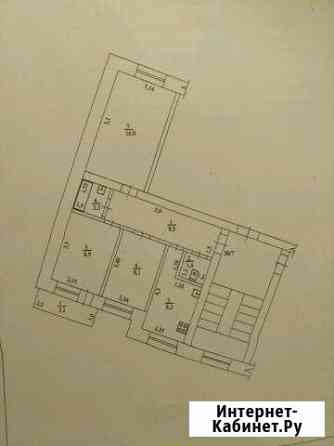 3-комнатная квартира, 55 м², 3/5 эт. на продажу в Шахтах Шахты