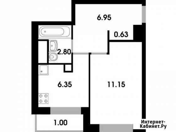 1-комнатная квартира, 29 м², 1/4 эт. на продажу в Лесном Городке Лесной Городок