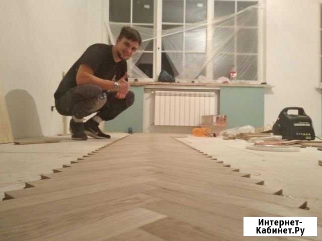 Циклёвка паркета,шлифовка фанеры Санкт-Петербург - изображение 1