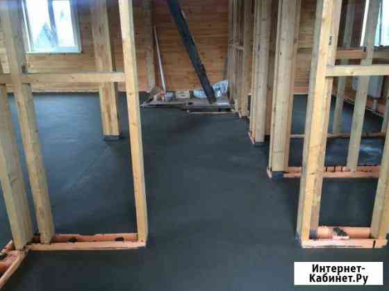 Полусухая стяжка, механизированная. Под ключ Санкт-Петербург