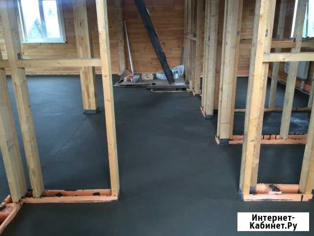 Полусухая стяжка, механизированная. Под ключ Санкт-Петербург - изображение 1