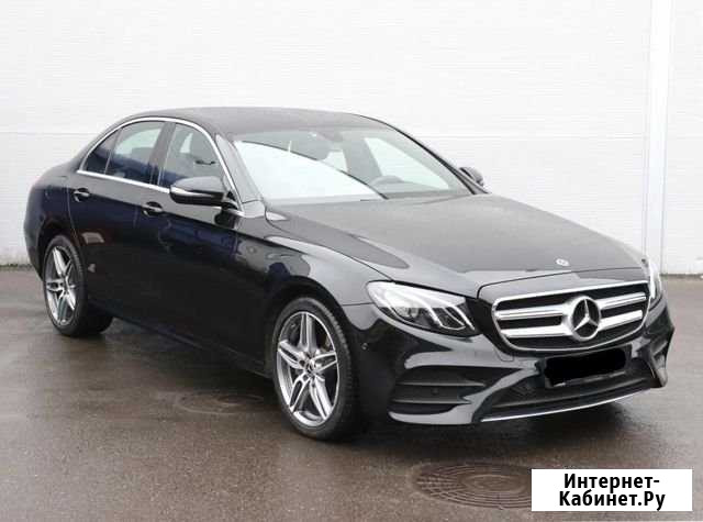 Аренда такси Mercedes E 200 Sport AMG Москва - изображение 1